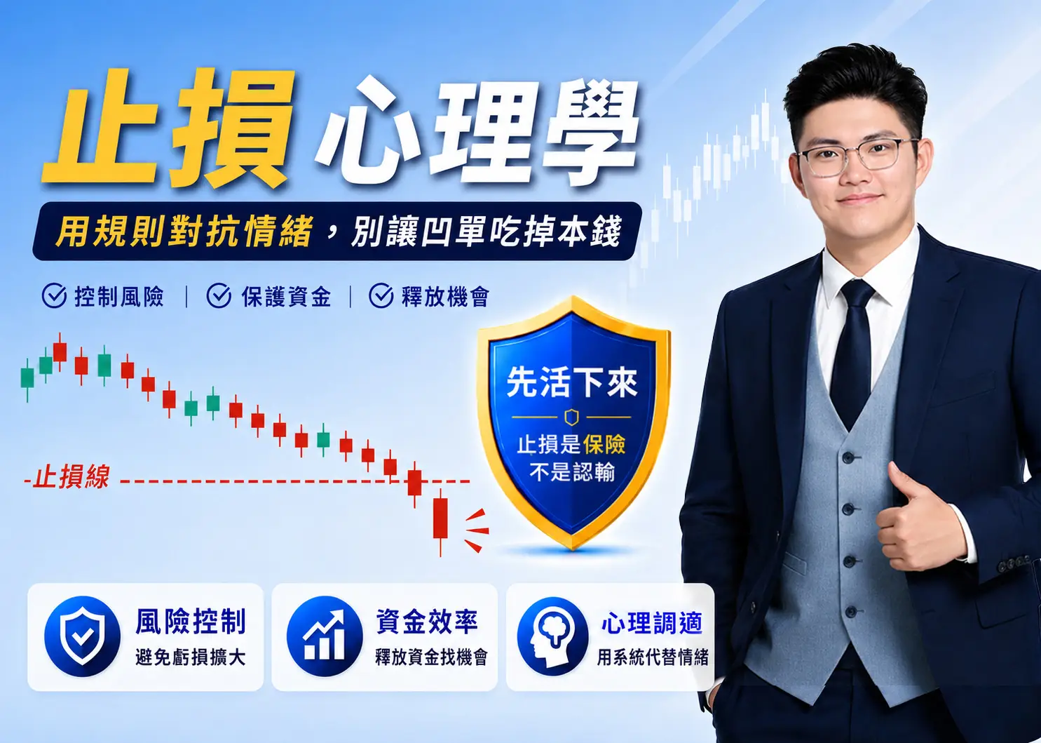 止損心理學：資深專家拆解 3 大止損原則與心法：不再讓凹單吃掉你的本錢！