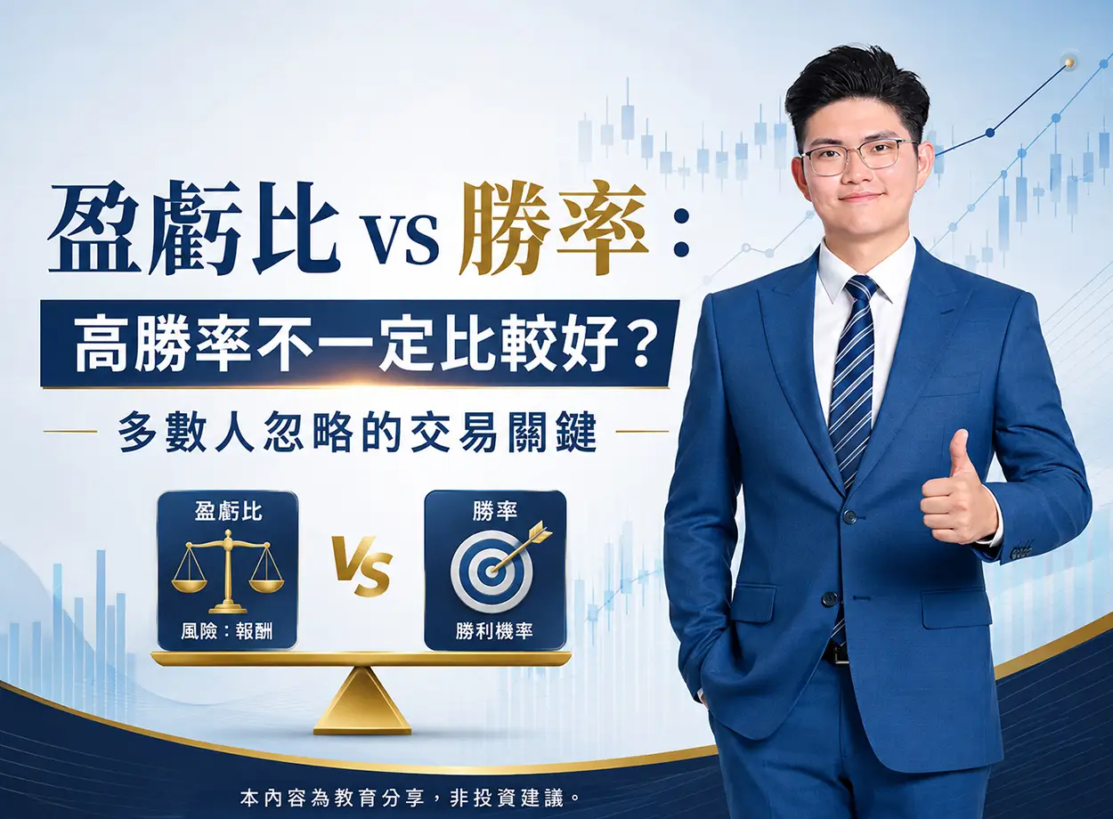 盈虧比 vs 勝率：高勝率不一定比較好？多數人忽略的交易關鍵